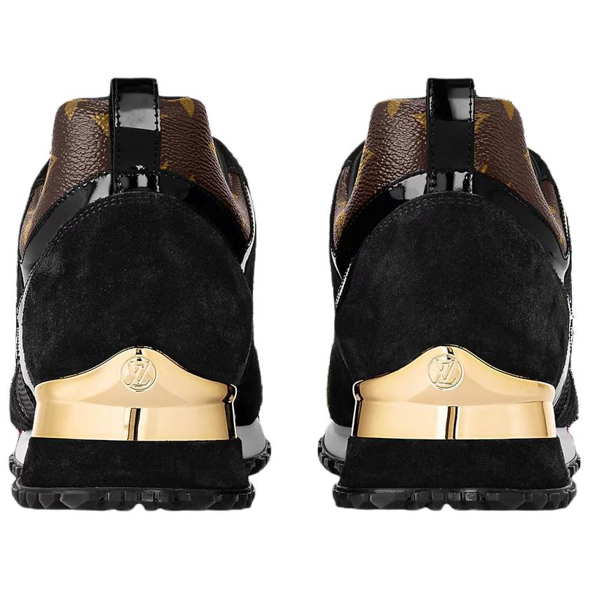 Shop (W) Louis Vuitton Run Away Low ''Schwarz Gold'' Sneaker 1A3CW4