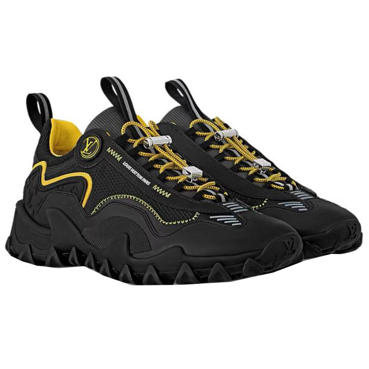 Lookbook (Women) Louis Vuitton Run Away Sneaker 'Black' 1ACXLK