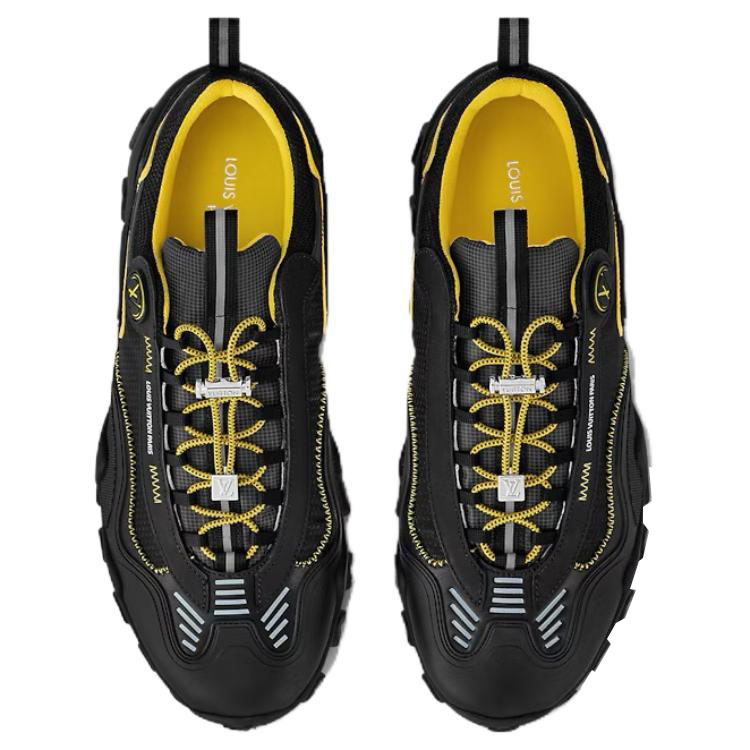 Purchase (W) Louis Vuitton Run Away Sneaker 'Hitam' 1ACXLK