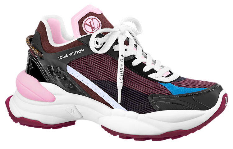 (W) LV LV Run 55 Sneakers 'Burgundy' 圖 2