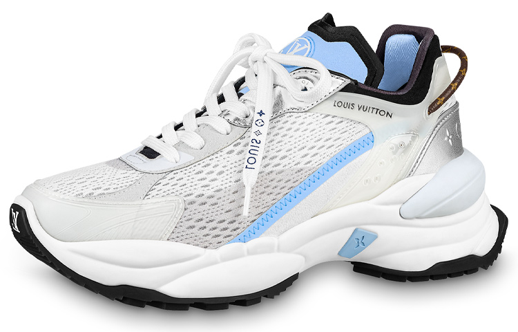 (Women) Louis Vuitton Run Away Sneaker 'White Blue' 1AADW5