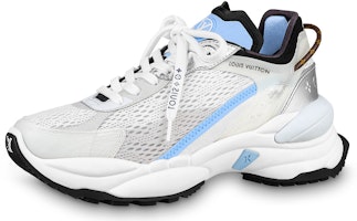 (Women) Louis Vuitton Run Away Sneaker 'White Blue' 1AADW5 (Women) Louis Vuitton Run Away Sneaker 'White Blue' 1AADW5