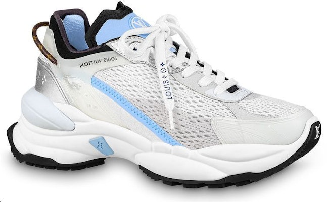 (Women) Louis Vuitton Run Away Sneaker 'White Blue' 1AADW5 Order (Women) Louis Vuitton Run Away Sneaker 'White Blue' 1AADW5