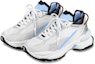 Lookbook (W) Louis Vuitton Run Away Sneaker 'Putih Biru' 1AADW5