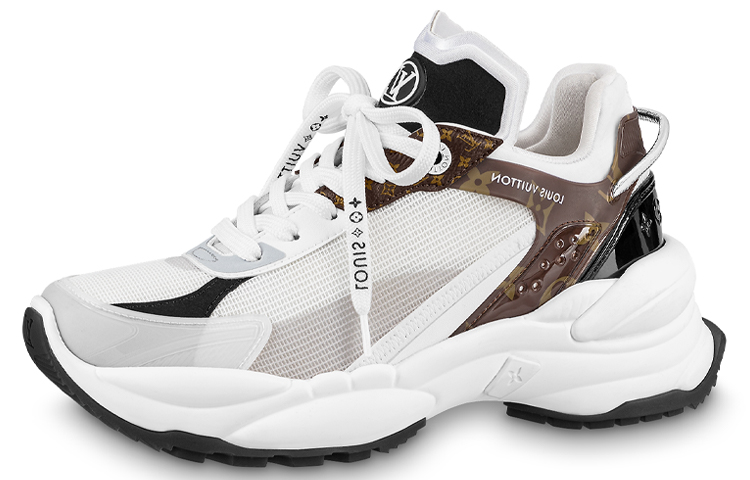 (Women) Louis Vuitton Run Away Sneakers 'Beige Brown' 1A9VWV