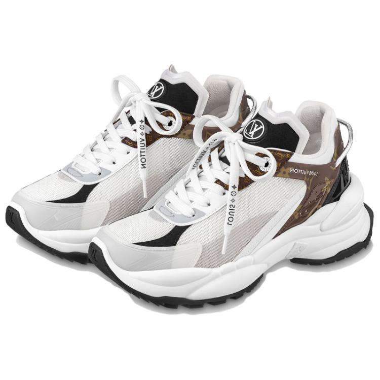 Lookbook (W) 루이비통 런 어웨이 스니커즈 베이지 브라운 1A9VWV