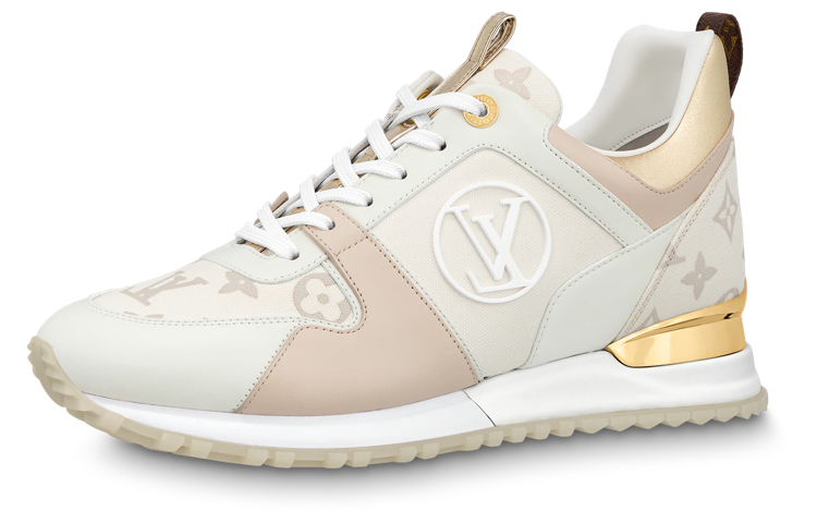 (Women) Louis Vuitton Run Away Sneakers 'Beige Gold' 1ABIVA