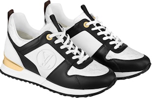 LOUIS VUITTON Run Away 皮革 圓頭繫帶 防滑 低筒 休閒生活鞋 女款 黑色 Order LOUIS VUITTON Run Away 皮革 圓頭繫帶 防滑 低筒 休閒生活鞋 女款 黑色