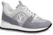 (W) Louis Vuitton Run Away Sneakers 'Jaring Kelabu dengan Logo' 1ABW54