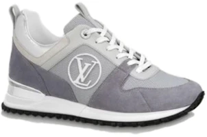 Order LOUIS VUITTON Run Away 皮革 圓頭繫帶 低筒 運動休閒鞋 女款 灰色