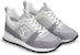 (W) Louis Vuitton Run Away Sneakers 'Jaring Kelabu dengan Logo' 1ABW54