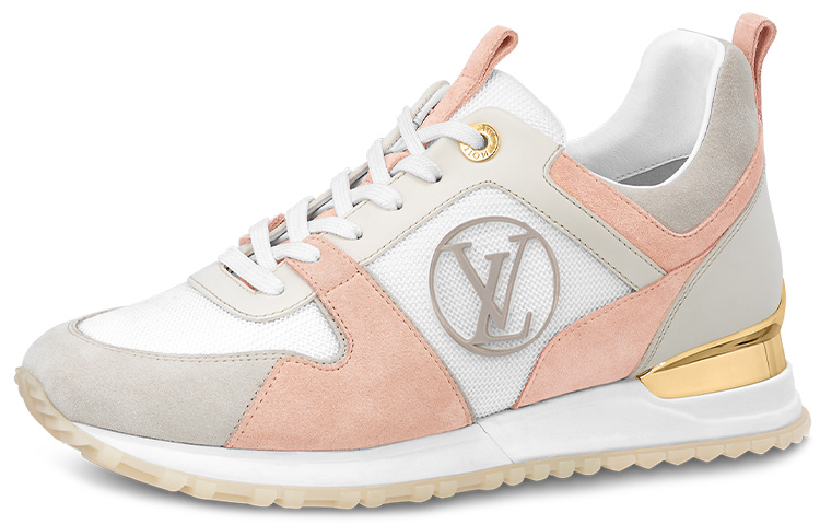 (Women) Louis Vuitton Run Away Sneakers 'Pink Gold' 1ABP84
