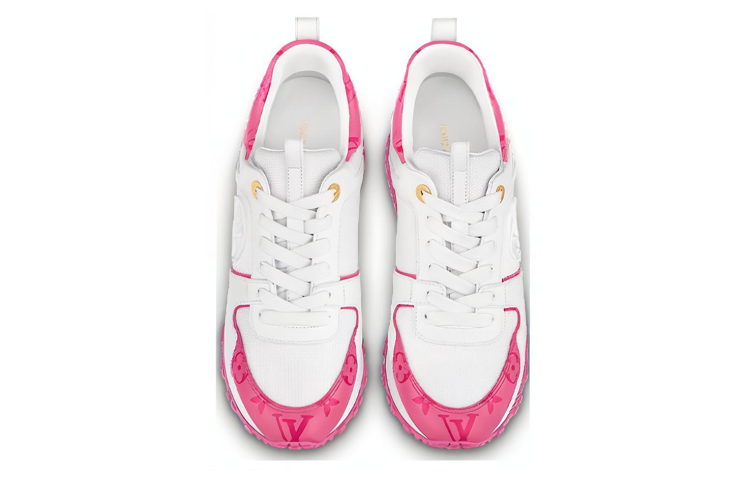 (W) LV Run Away Sneakers 'White Side Logo with Pink Monogram' 圖 4