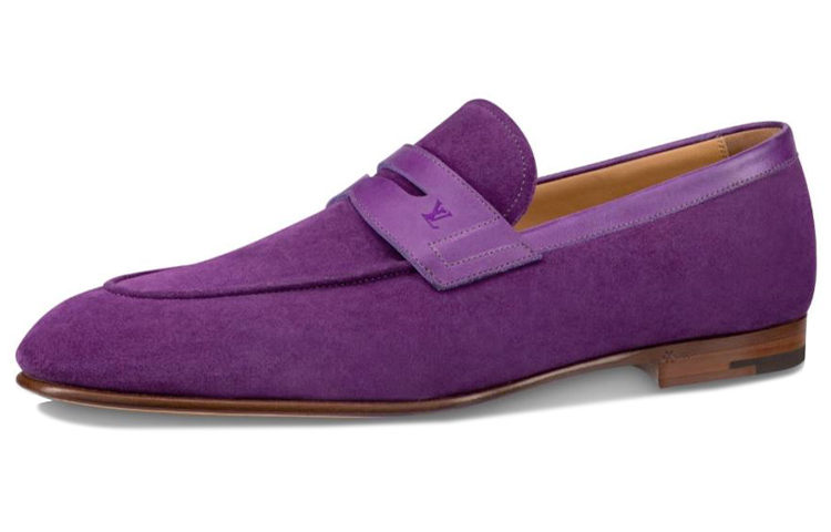 Buy (Women) Louis Vuitton Saint-Georges Loafer 'Purple Leather' 1A4RC8