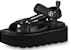 (W) Sandal Louis Vuitton 'Hitam Kasual Fesyen' 1AABR5