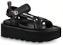 Order (W) Sandal Louis Vuitton 'Hitam Kasual Fesyen' 1AABR5