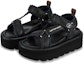 Lookbook (W) Sandal Louis Vuitton 'Hitam Kasual Fesyen' 1AABR5