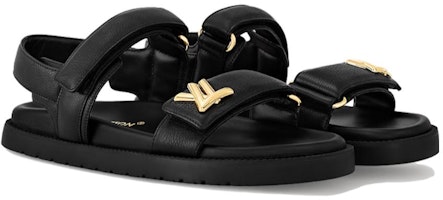 (W) Sandalia Louis Vuitton 'Cómoda y Versátil Negra' 1ACG0R Order (W) Sandalia Louis Vuitton 'Cómoda y Versátil Negra' 1ACG0R