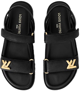 (W) Sandal Louis Vuitton 'Hitam Serbaguna Selesa' 1ACG0R Lookbook (W) Sandal Louis Vuitton 'Hitam Serbaguna Selesa' 1ACG0R
