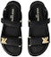 Lookbook (W) Sandal Louis Vuitton 'Hitam Serbaguna Selesa' 1ACG0R