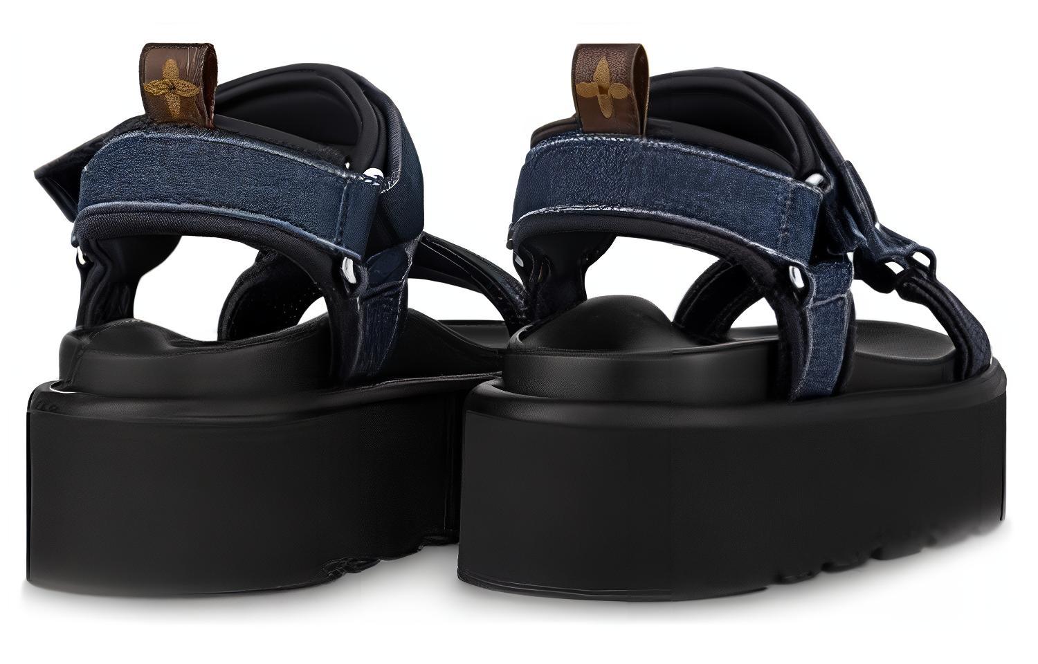 Lookbook (W) Sandalia Louis Vuitton 'Cómoda Versátil Azul' 1AACHG