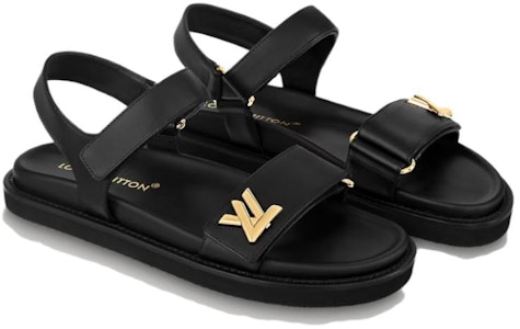 (W) Sandal Louis Vuitton 'Hitam Serbaguna Selesa' 1ACG0R Shop (W) Sandal Louis Vuitton 'Hitam Serbaguna Selesa' 1ACG0R