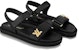 (W) Sandal Louis Vuitton 'Hitam Serbaguna Selesa' 1ACG0R