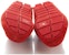 (W) Louis Vuitton Shade 'Red Velvet Calfskin Slip-On' Kasut Slip-On Kulit Velvet Merah. 471003