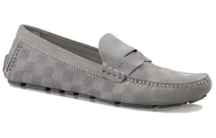 Lookbook (W) ルイ・ヴィトン シャード スエードスリッポン (チャコール) 470958