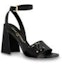 Order (W) Louis Vuitton Shake 'Sandal Tumit Blok Buckle Hitam' 1ABVV0
