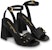 (W) Louis Vuitton Shake 'Sandal Tumit Blok Buckle Hitam' 1ABVV0
