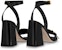 (W) Louis Vuitton Shake 'Sandal Tumit Blok Buckle Hitam' 1ABVV0