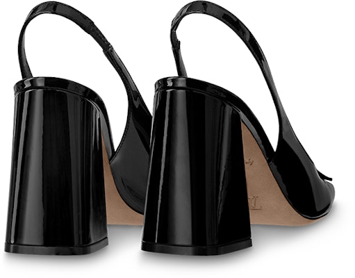 (Women) Louis Vuitton Shake 'Black Buckle Block Heel' 1AB090 Purchase (Women) Louis Vuitton Shake 'Black Buckle Block Heel' 1AB090