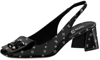 (Women) Louis Vuitton Shake 'Black Patent Comfort Block Heel' 1ABIKG (Women) Louis Vuitton Shake 'Black Patent Comfort Block Heel' 1ABIKG
