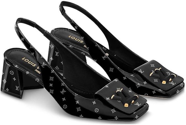 (Women) Louis Vuitton Shake 'Black Patent Comfort Block Heel' 1ABIKG Lookbook (Women) Louis Vuitton Shake 'Black Patent Comfort Block Heel' 1ABIKG