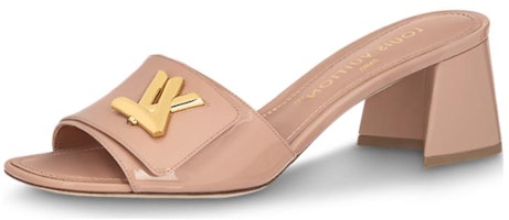 (Women) Louis Vuitton Shake 'Brown Leather Slides' 1ABID2 (Women) Louis Vuitton Shake 'Brown Leather Slides' 1ABID2