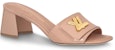 (W) Louis Vuitton Shake 'Sandal Kulit Coklat' 1ABID2