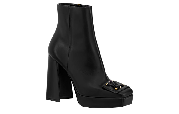 Order (W) Louis Vuitton Kasut Kasual Berzip Shake 'Comfort' Hitam 1ABUK6