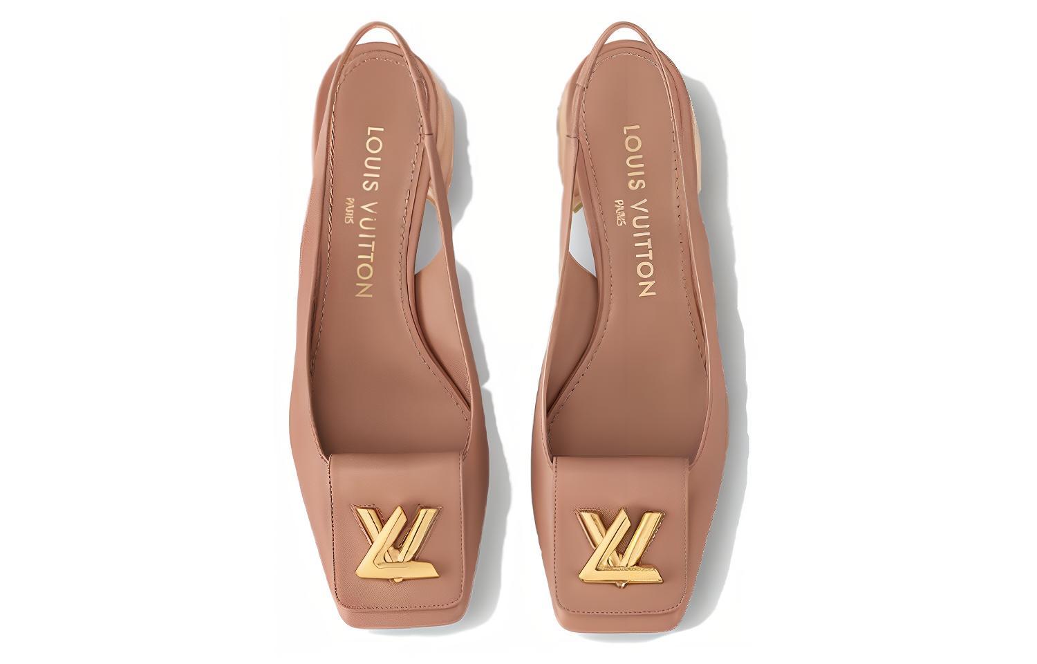 Shop (Women) Louis Vuitton Shake 'Elegant Nude' High-Heel 5.5cm 1ACA2L