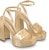 (W) Louis Vuitton Shake 'Tumit Blok Gesper Emas' 1ABOOH