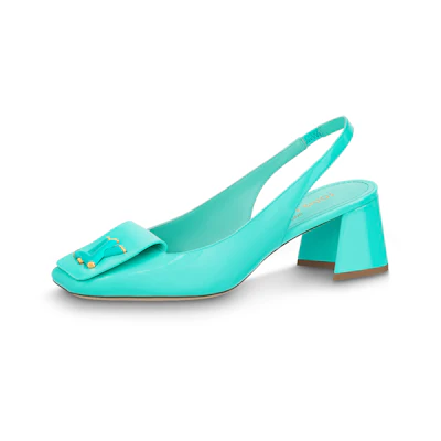 (W) LV Shake 'Green Patent Leather'