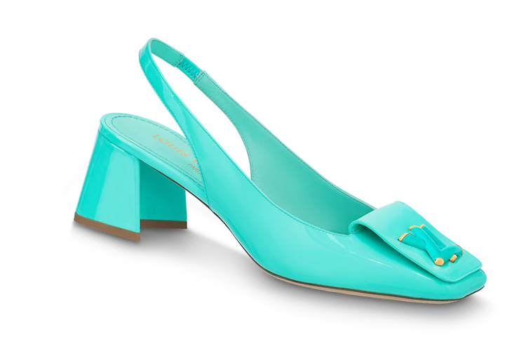 Order (W) 路易威登Shake绿色漆皮鞋 1AB0VB