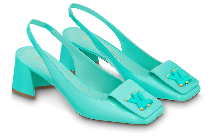 Lookbook (W) 路易威登Shake绿色漆皮鞋 1AB0VB