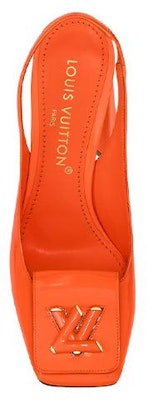 (Women) Louis Vuitton Shake 'Orange Leather High-Heel' 1AB0CG Shop (Women) Louis Vuitton Shake 'Orange Leather High-Heel' 1AB0CG