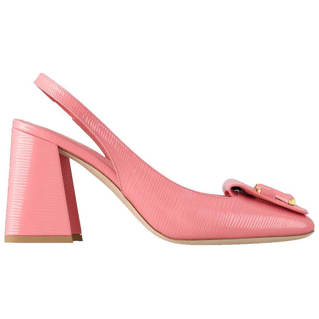 Order (Women) Louis Vuitton Shake 'Pink Buckle Block Heel' 1ABUGB