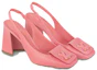 Shop (Women) Louis Vuitton Shake 'Pink Buckle Block Heel' 1ABUGB