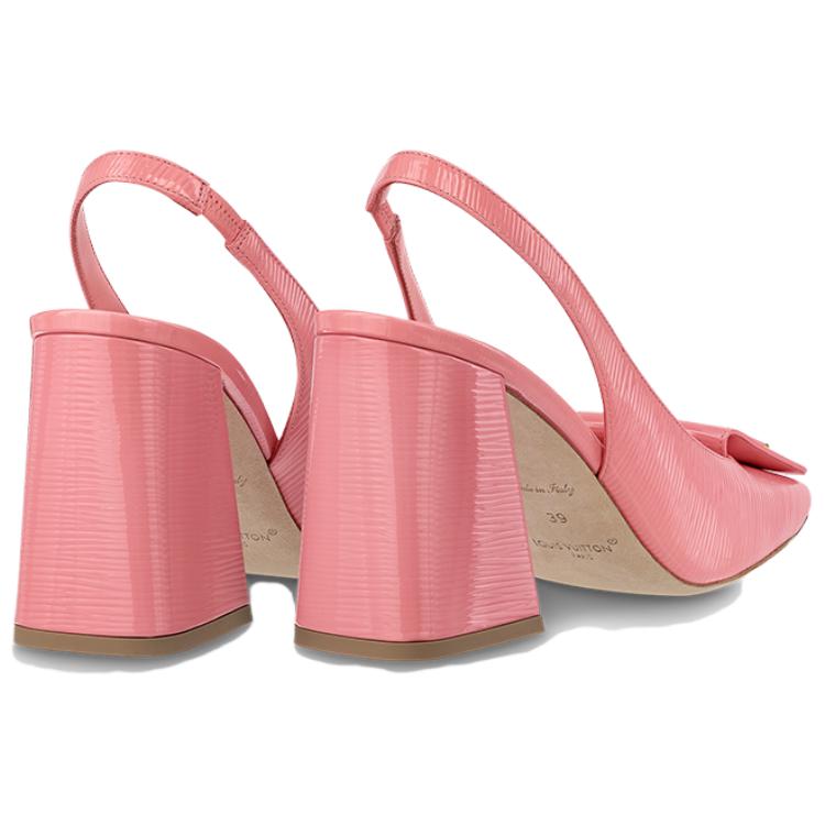 Purchase (Women) Louis Vuitton Shake 'Pink Buckle Block Heel' 1ABUGB