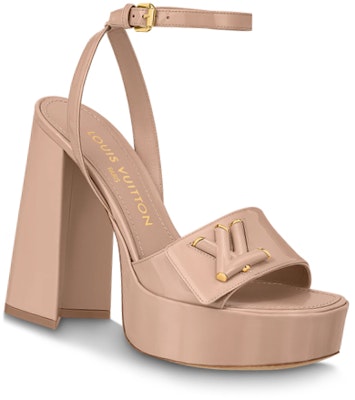 (W) Louis Vuitton Shake 'Pink Buckle Chunky Heel' Kasut Tumit Tebal. 1ABPAC Order (W) Louis Vuitton Shake 'Pink Buckle Chunky Heel' Kasut Tumit Tebal. 1ABPAC