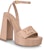 (W) Louis Vuitton Shake 'Pink Buckle Chunky Heel' Kasut Tumit Tebal. 1ABPAC