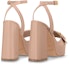 Shop (W) Louis Vuitton Shake 'Pink Buckle Chunky Heel' Kasut Tumit Tebal. 1ABPAC